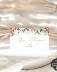 Natalia | Printable Christmas Wedding Table Place Cards