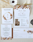 MARIGOLD Passport Wedding Invitation Template