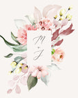 Fiorella | Romantic Wedding Monogram Design Template