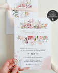 Fiorella | Romantic Wedding Invitation Set Template