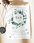 Luisa | Eucalyptus Save the Date Card Template