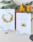Marisol | Sunflowers Save the Date Template