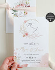 Fiorella | Romantic Save the Date Card Template