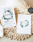 Luisa | Eucalyptus Save the Date Card Template