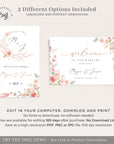 Fiorella | Welcome to Our Wedding Sign Template