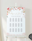 Fiorella | Seating Chart Wedding Template