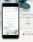 Mountains Themed Wedding Invitation Evite