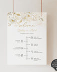 Dora | Wedding Reception Timeline Template