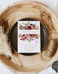 Ambra | Fall Wedding Save the Date Card Template