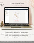 Sofia | World Map Destination Wedding Save the Date Evite