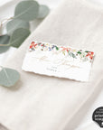 Natalia | Printable Christmas Wedding Table Place Cards