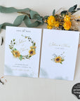 Marisol | Sunflowers Save the Date Template