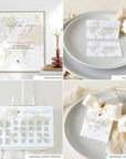 Sofia | Travel Theme Printable Wedding Stationery Bundle Templates