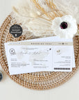 Sofia | Boarding Pass Ticket Wedding Invitation Template