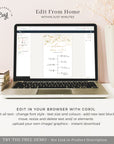 Dora | Wedding Reception Timeline Template