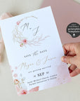 Fiorella | Romantic Save the Date Card Template