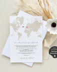 Sofia | Destination Wedding Thank you Card Template