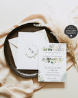 Flora | Rustic Wedding Invitation Printable