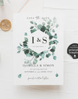 Luisa | Eucalyptus Save the Date Card Template