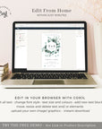 Luisa | Eucalyptus Electronic Save the Date