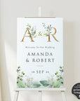 Flora | Welcome To Our Wedding Sign Template