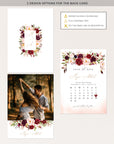 Rosita | Calendar Save the Date Card Template