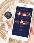 Rosita | Marsala Blush Electronic Save the Date