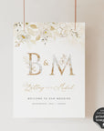Dora | Elegant Wedding Sign Template