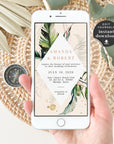 Palma | Tropical Wedding Invitation Digital