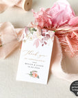 Fiorella | Wedding Favour Tags Template