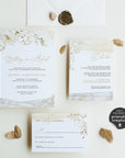 Dora | Editable wedding invitation Suite