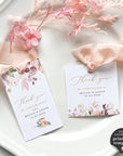 Fiorella | Wedding Favour Tags Template