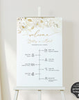 Dora | Wedding Reception Timeline Template