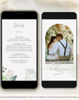 FLORA | Rustic Wedding Invitation Video Template