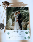 Luisa | Printable Wedding Thank You Card With Photo