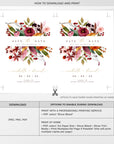 Ambra | Fall Wedding Save the Date Card Template