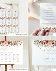 Ambra | Fall Wedding Stationery Bundle Templates DIY