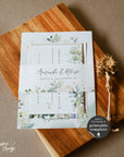 Flora | Rustic Wedding Invitation Set Printable
