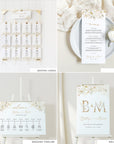 Dora | Elegant DIY Wedding Stationery Bundle Templates