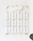 Dora | Elegant Seating Cards Wedding Template
