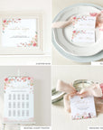 Fiorella | Romantic Wedding Printable Stationery Templates Bundle