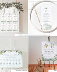 Flora | Rustic Wedding Stationery Bundle Templates