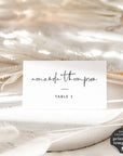 Giulia | Printable Wedding Place Cards
