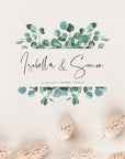 Luisa | Eucalyptus Wedding Logo Template