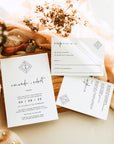 Giulia | Modern Wedding Invitation Set Template