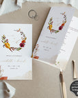 Ambra | Fall Wedding Ceremony Program Template