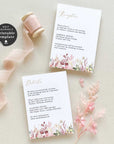 Fiorella | Romantic Wedding Invitation Set Template