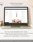 Ambra | Fall Wedding Table Numbers Printable