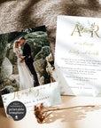 Flora | Wedding Thank You Card Template