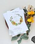 Marisol | Sunflowers Save the Date Template